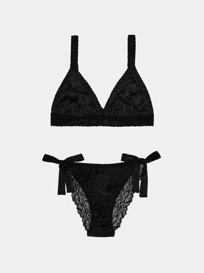Bow Brazilian + Bow Bralette