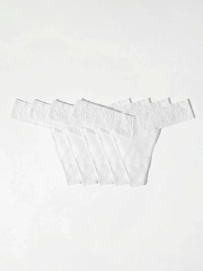 Bundle 5 Pack Modal Thong - Coconut White