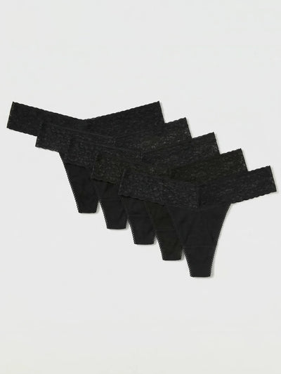 Bundle 5 Pack Modal Thong - Liquorice Therapy