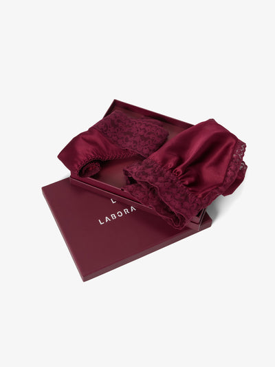 Silk Set Gift Box - Bordeaux Hangover