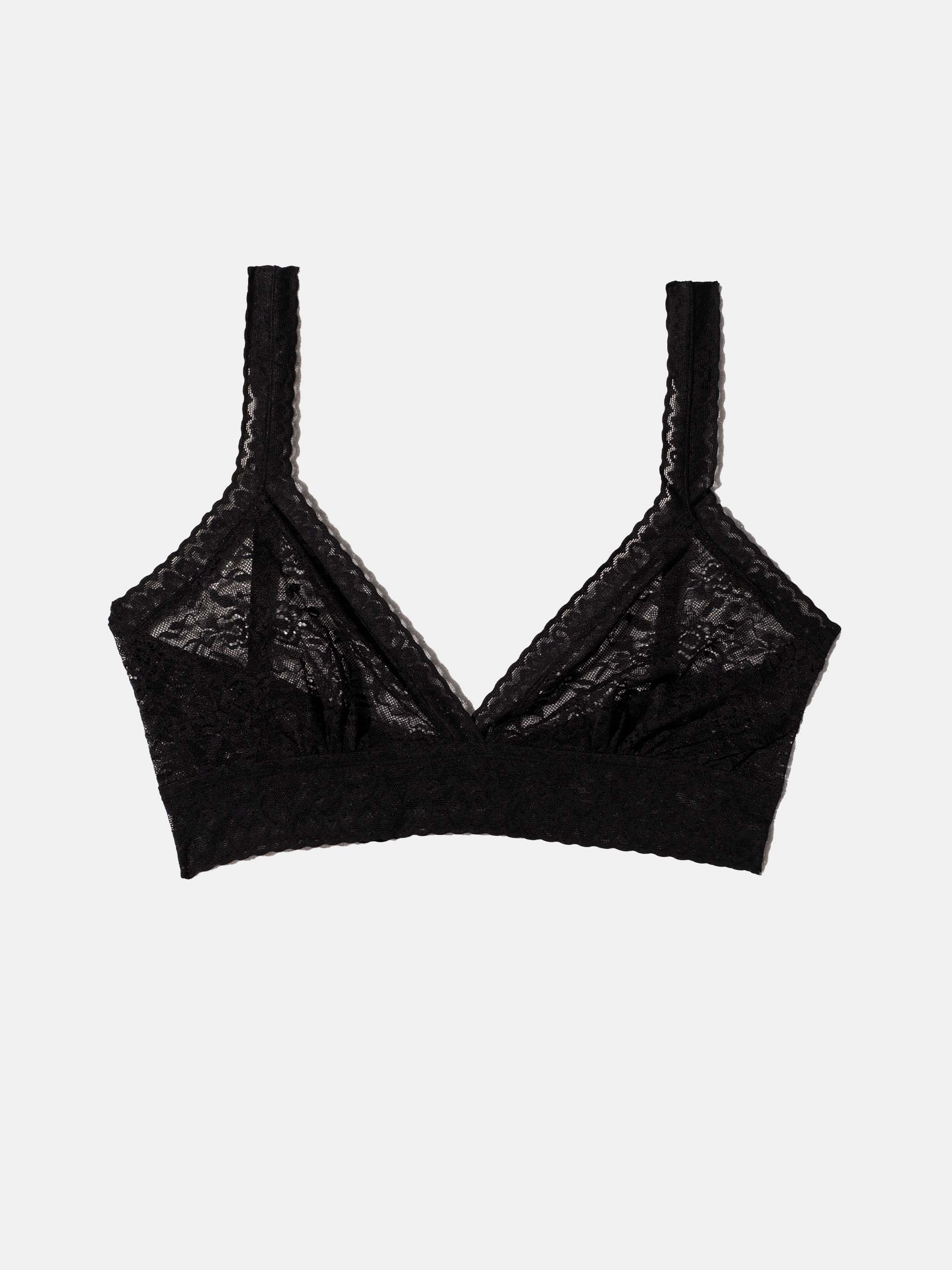 Lace Bralette Liquorice Therapy - Premium Lace Lingerie | Lace Laboratory