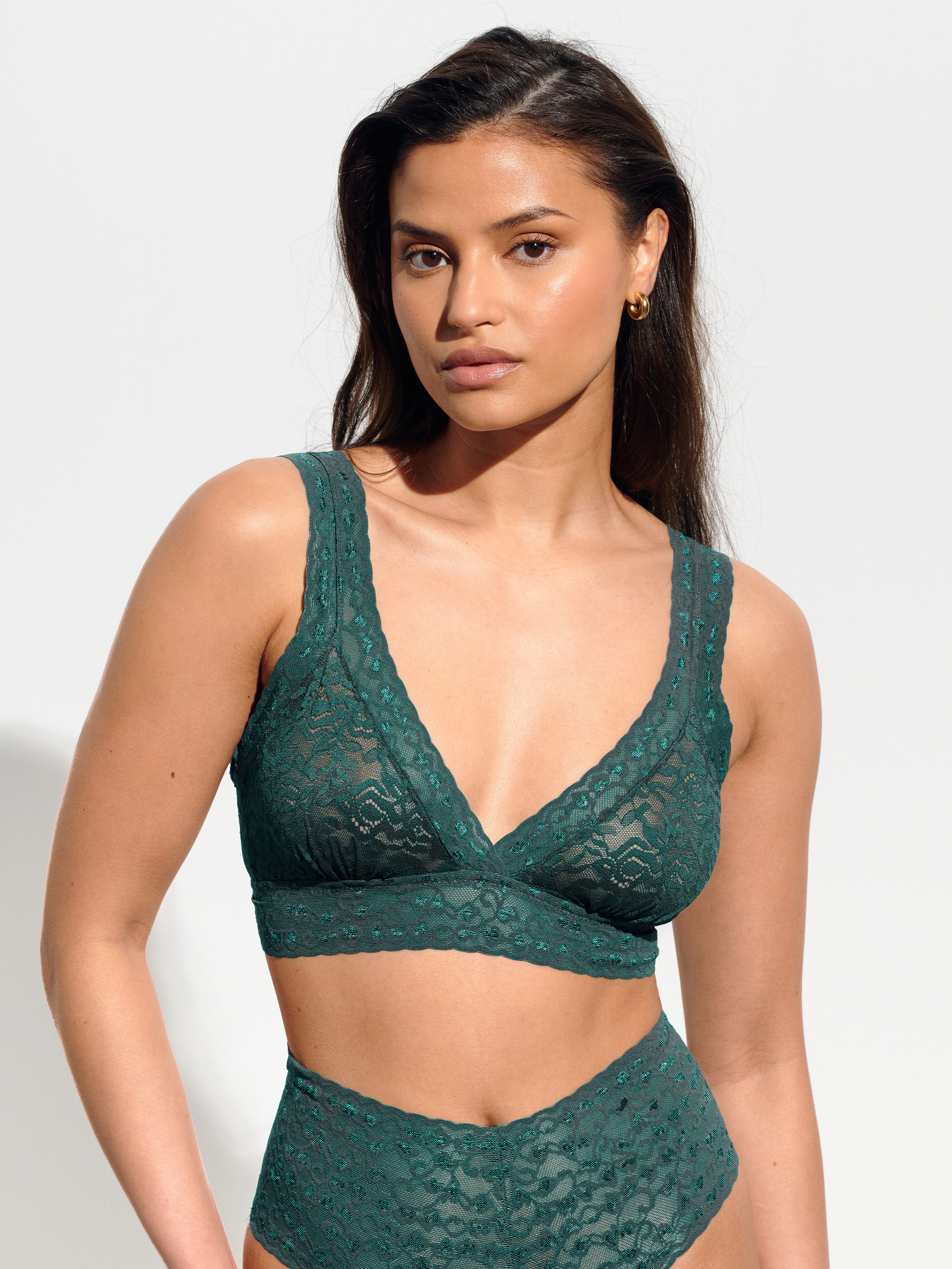 Brazilian + Bralette - Queen Green