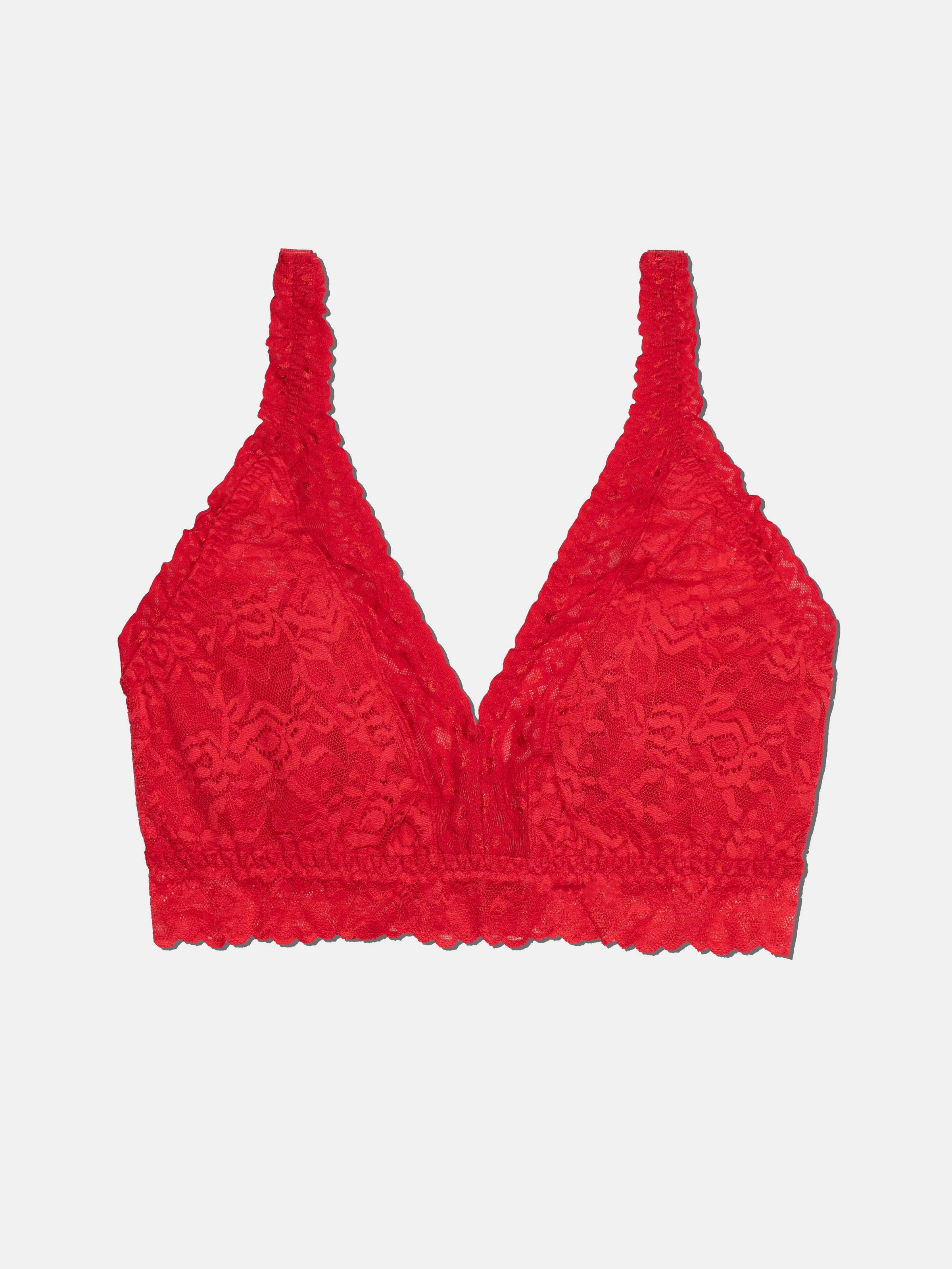 Curvy Lace Bralette - Love