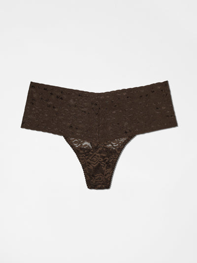 » High Waist Thong - Umber (100% off)