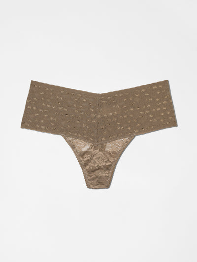 » High Waist Thong - Terra (100% off)