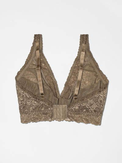 Curvy Lace Bralette - Terra
