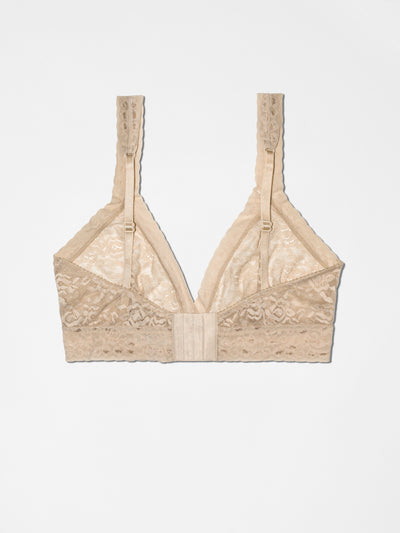 G String + Lace Bralette - Dune