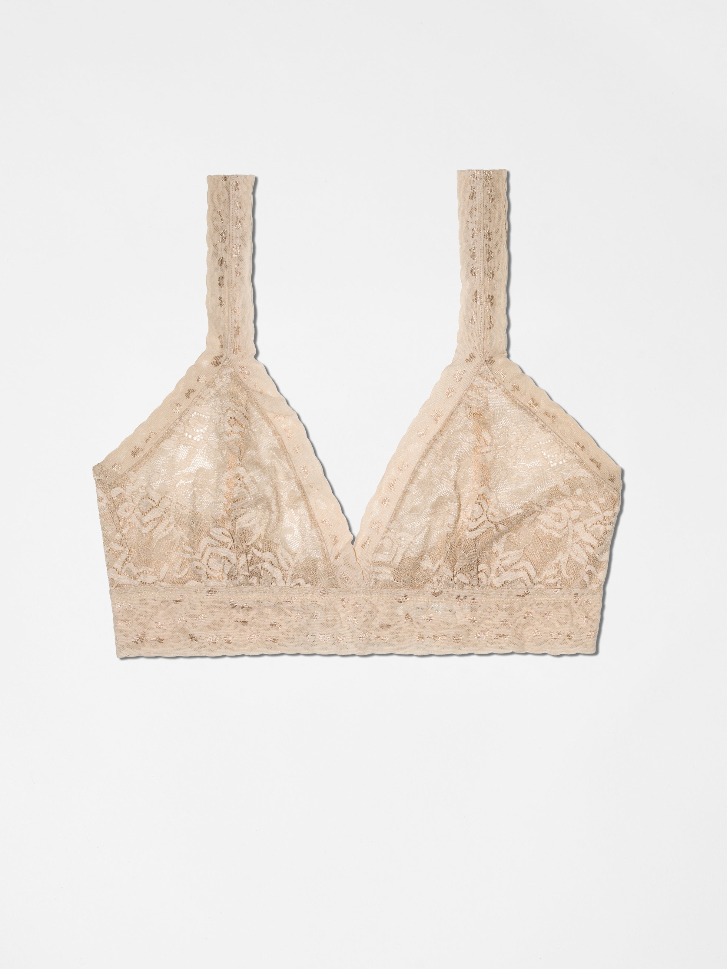 G String + Lace Bralette - Dune