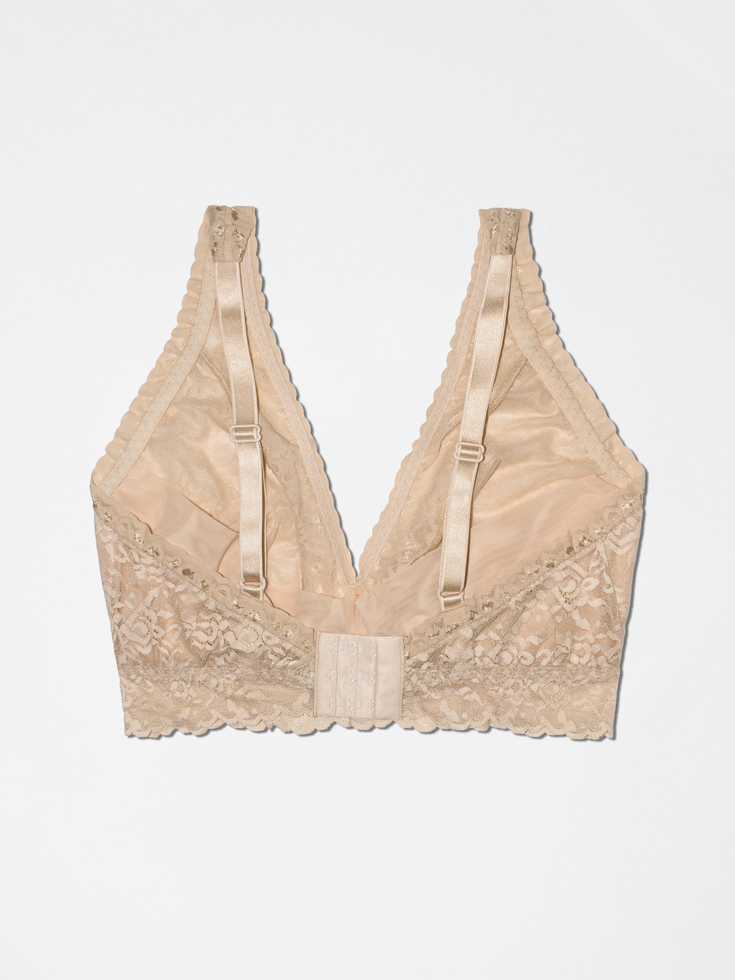 Curvy Lace Bralette - Dune
