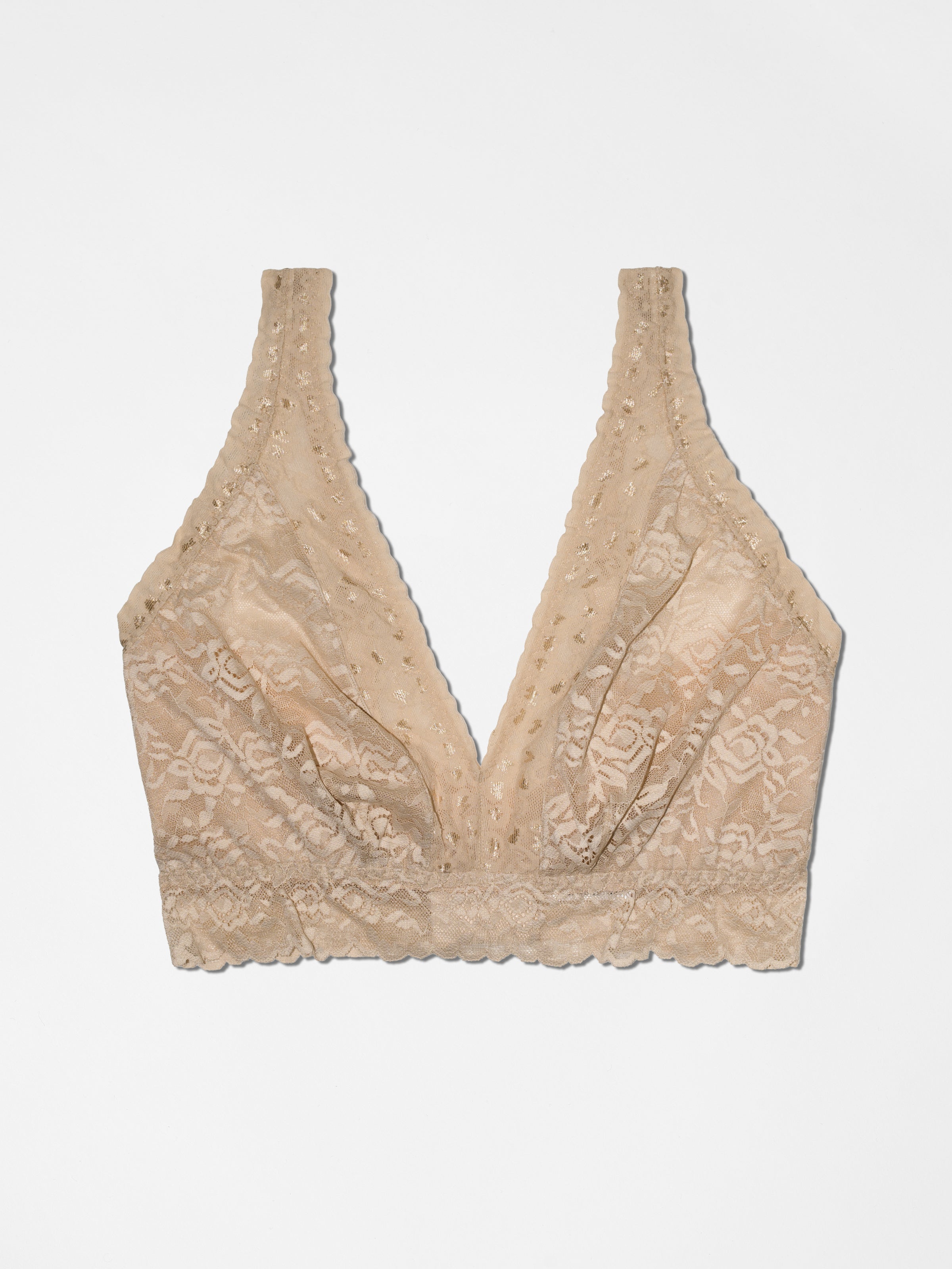 Curvy Lace Bralette - Dune