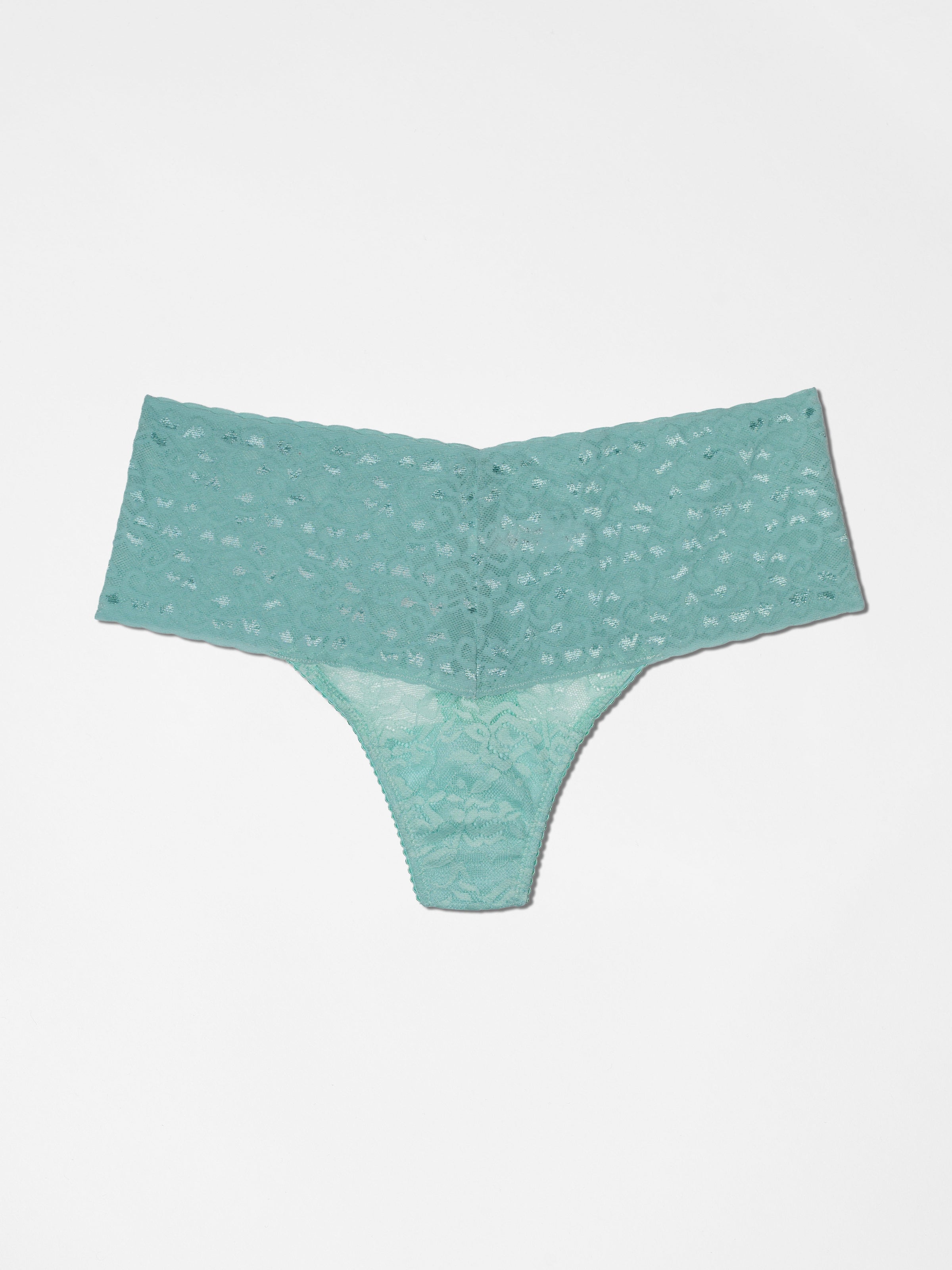 » High Waist Thong - Mint (100% off)