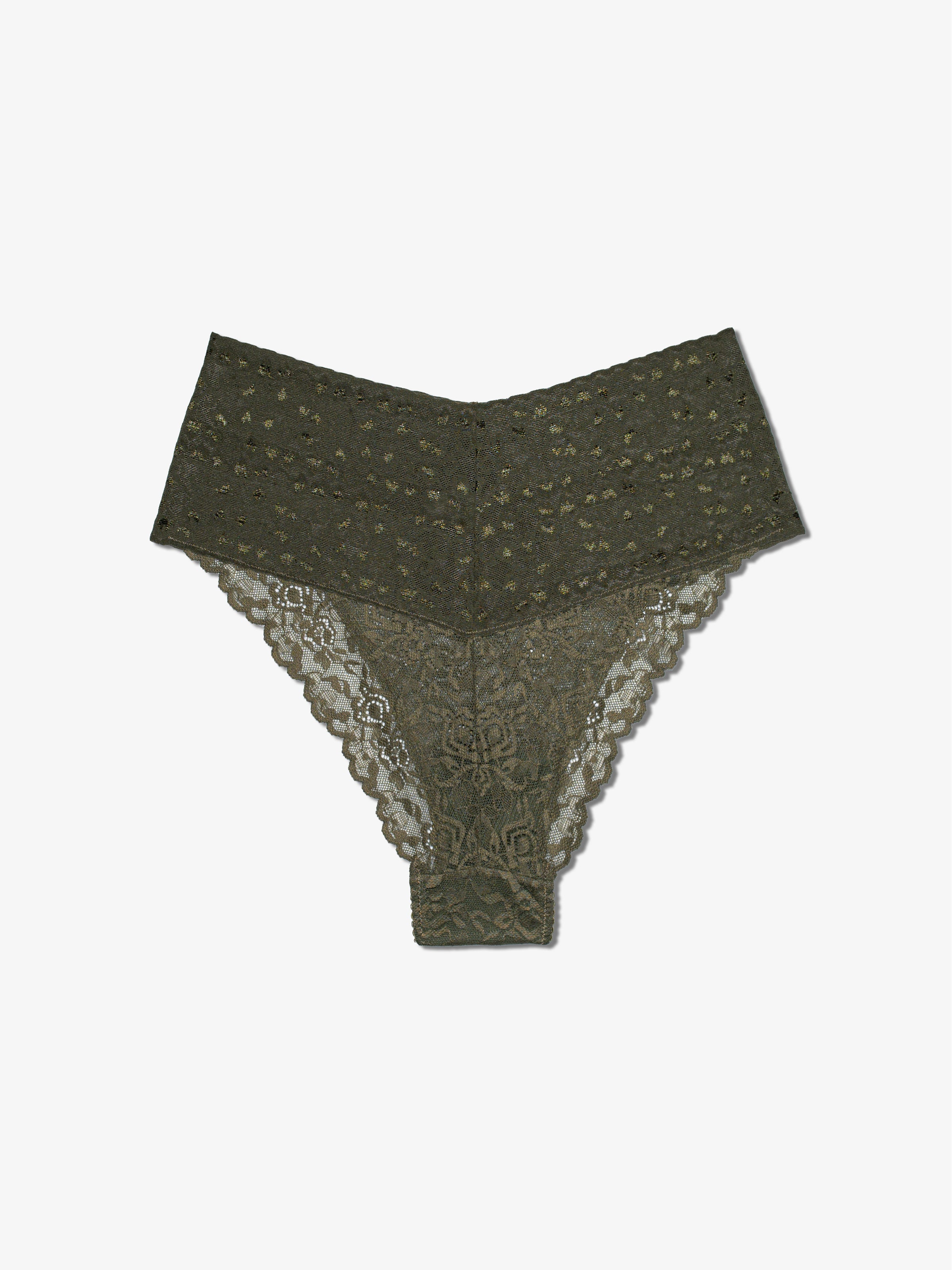 High Waist Brazilian - Forest Muse