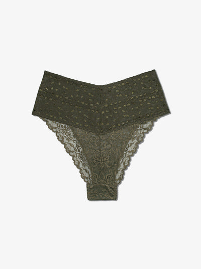 High Waist Brazilian - Forest Muse