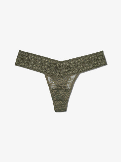 10 Pack Lace Thong - Forest Muse