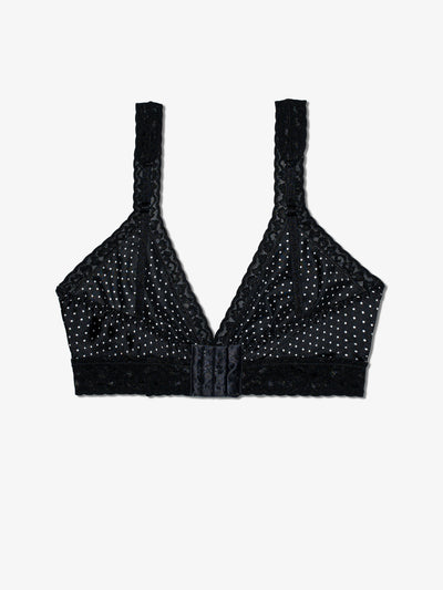 Silk Bralette - Polka