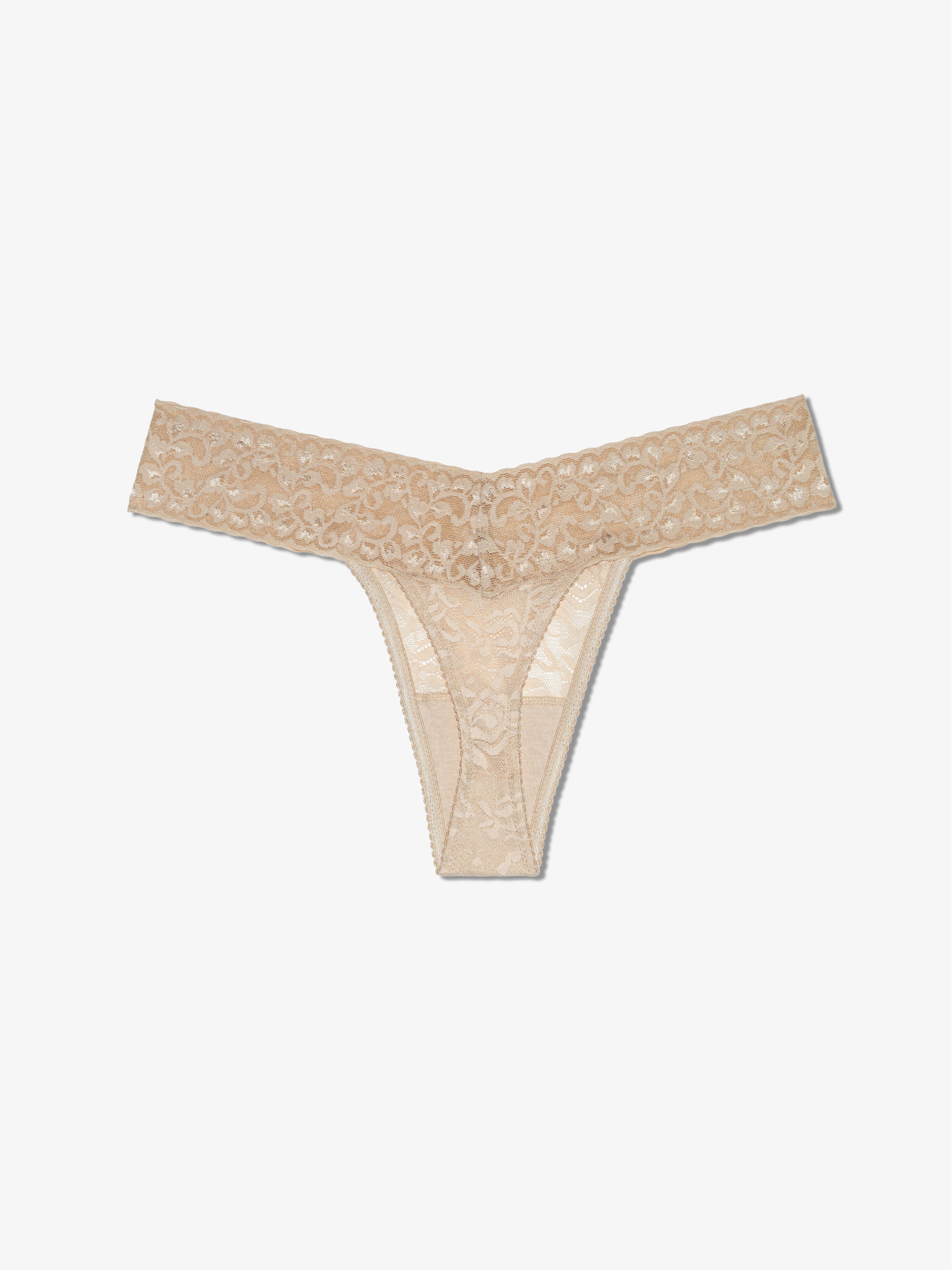 Lace Thong - Dune