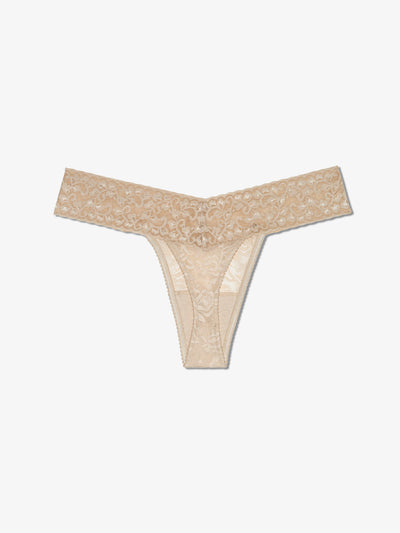 Lace Thong - Dune