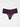 High Waist Thong - Italian Plum