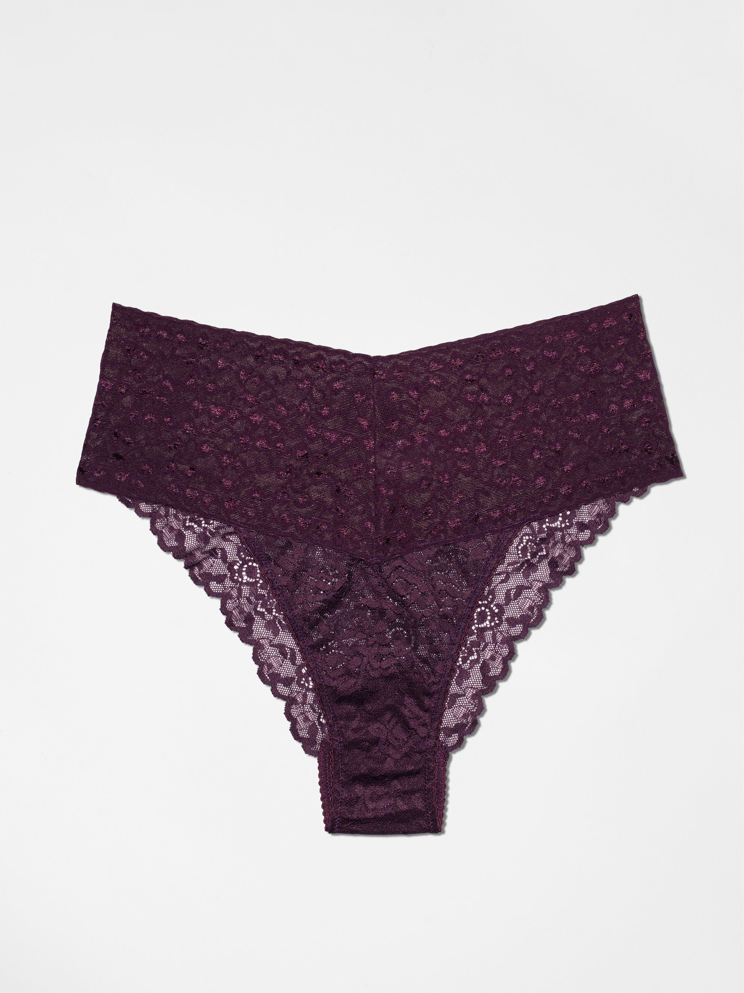 High Waist Brazilian - Italian Plum