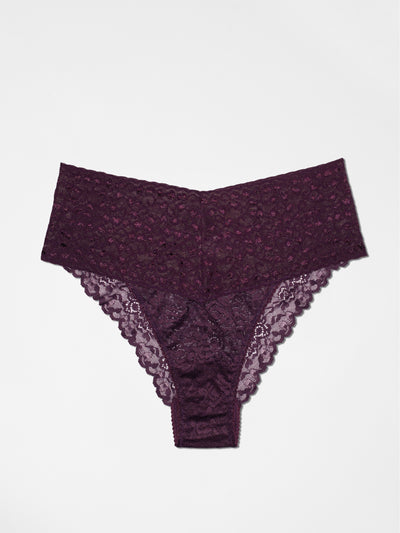 High Waist Brazilian - Italian Plum