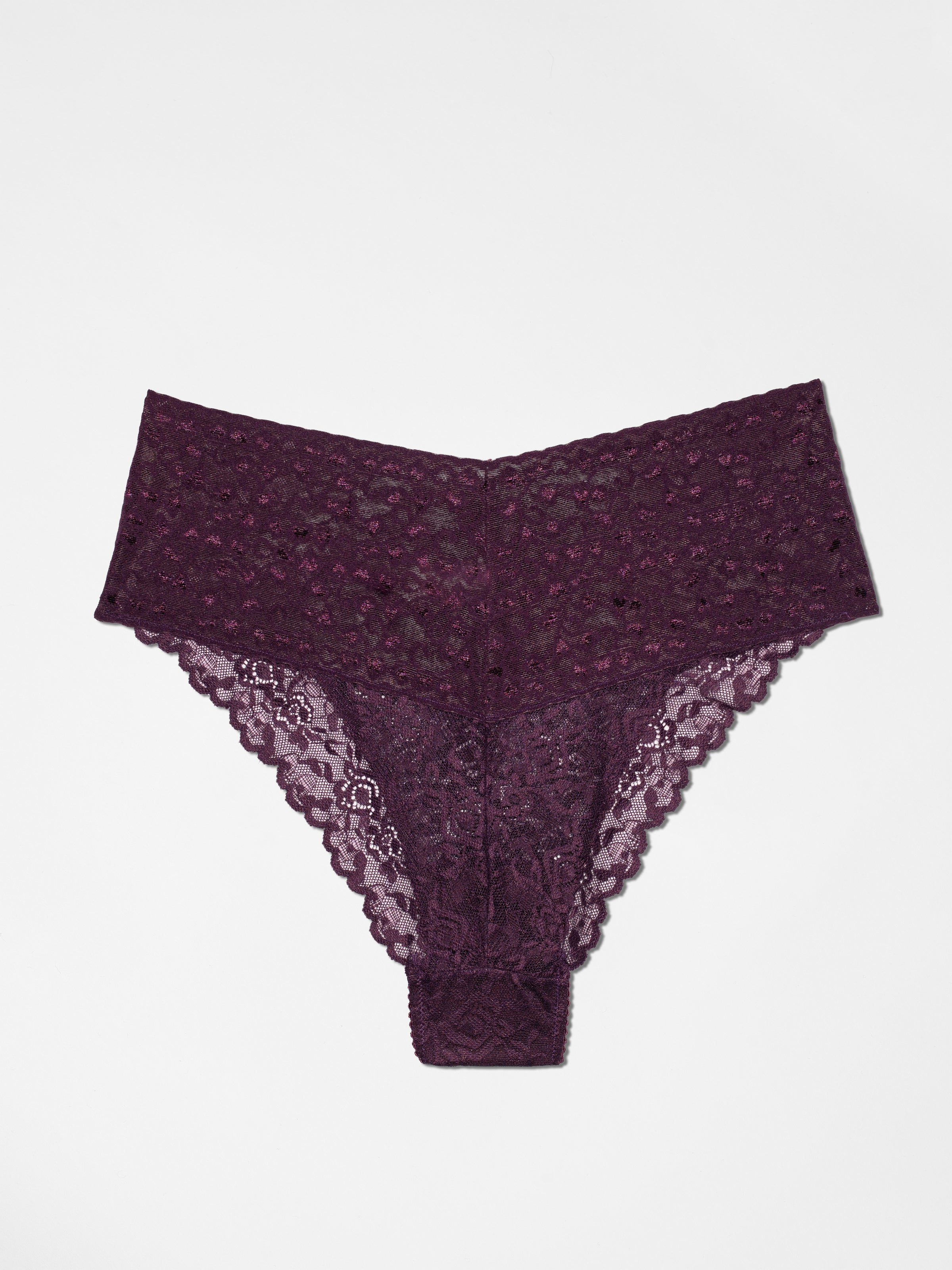 High Waist Brazilian - Italian Plum