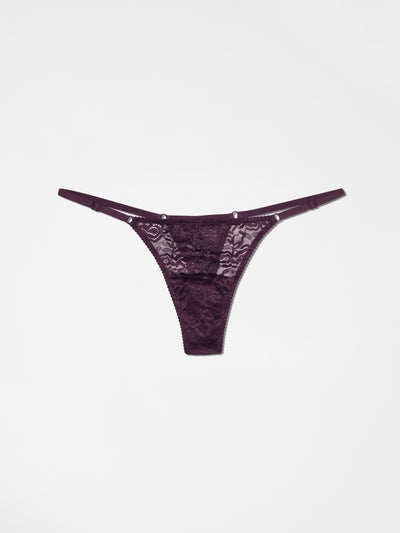 10 Pack G String - Italian Plum