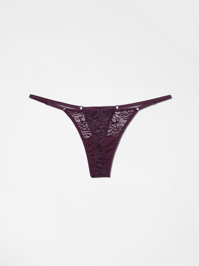 10 Pack G String - Italian Plum