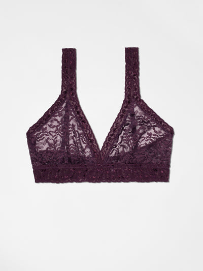Lace Bralette - Italian Plum