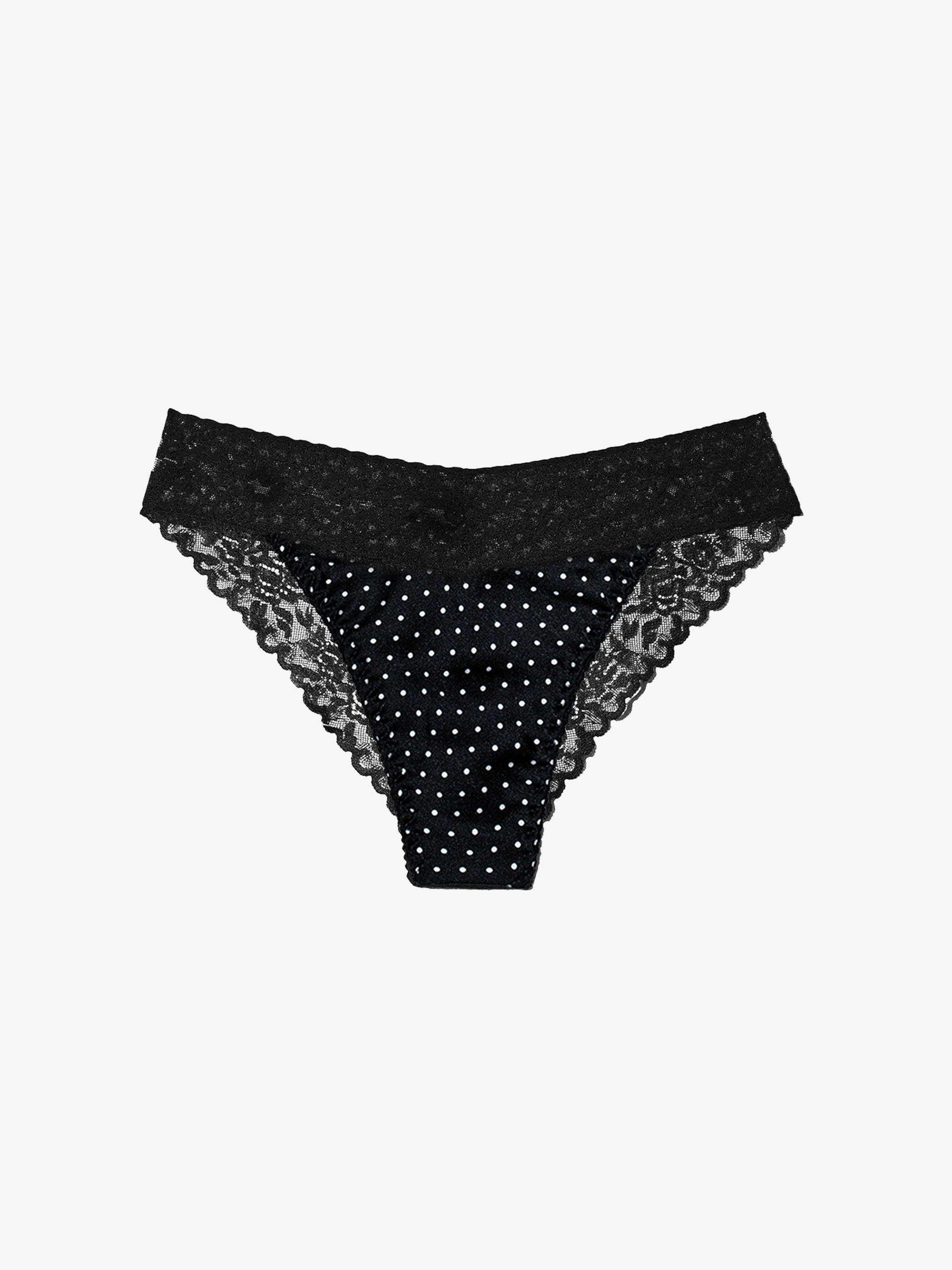 3 Pack Silk Brazilian - Polka