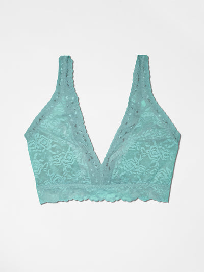 Curvy Lace Bralette - Mint