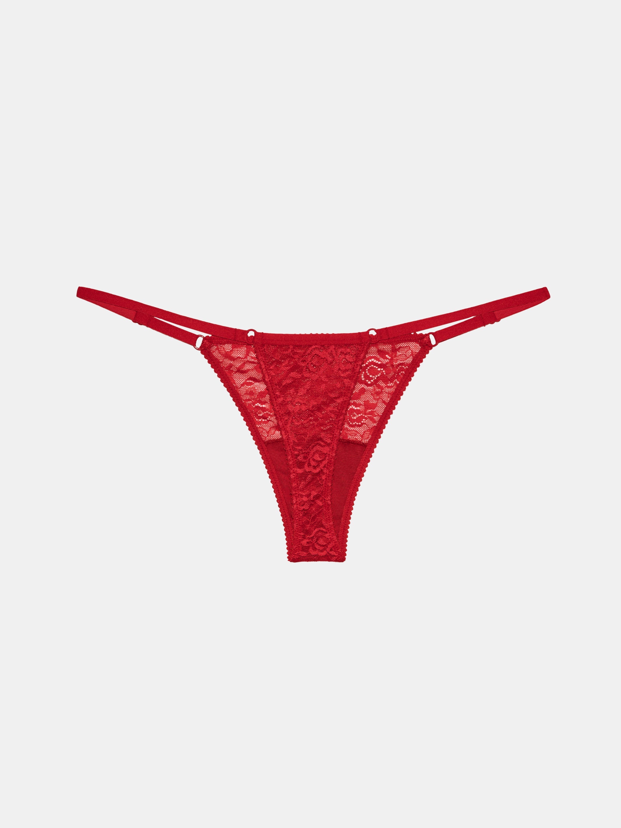 5 Pack G String - Haute Red
