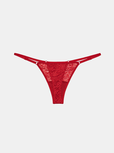 5 Pack G String - Haute Red