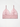 Long Lace Triangle Bralette - Candy Pink