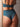High Waist Brazilian - Teal Tide