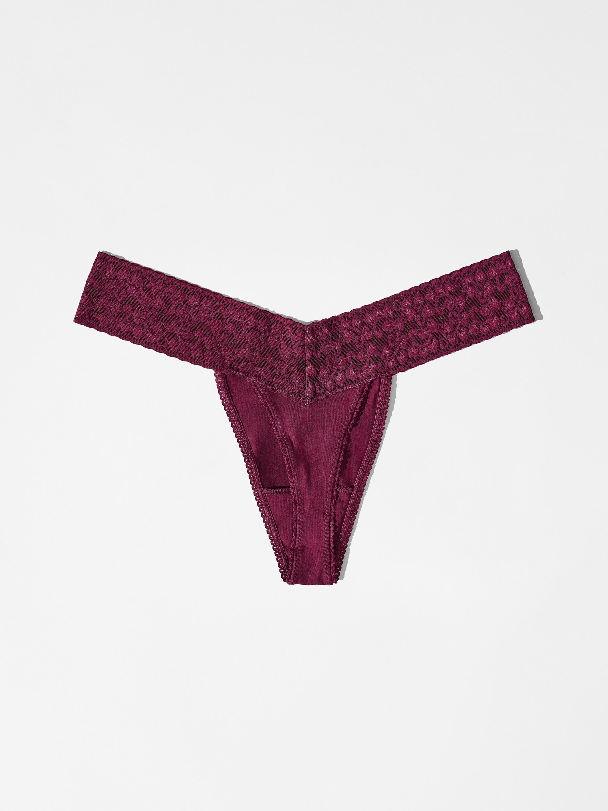 5 Pack Modal Thong - Bordeaux Hangover