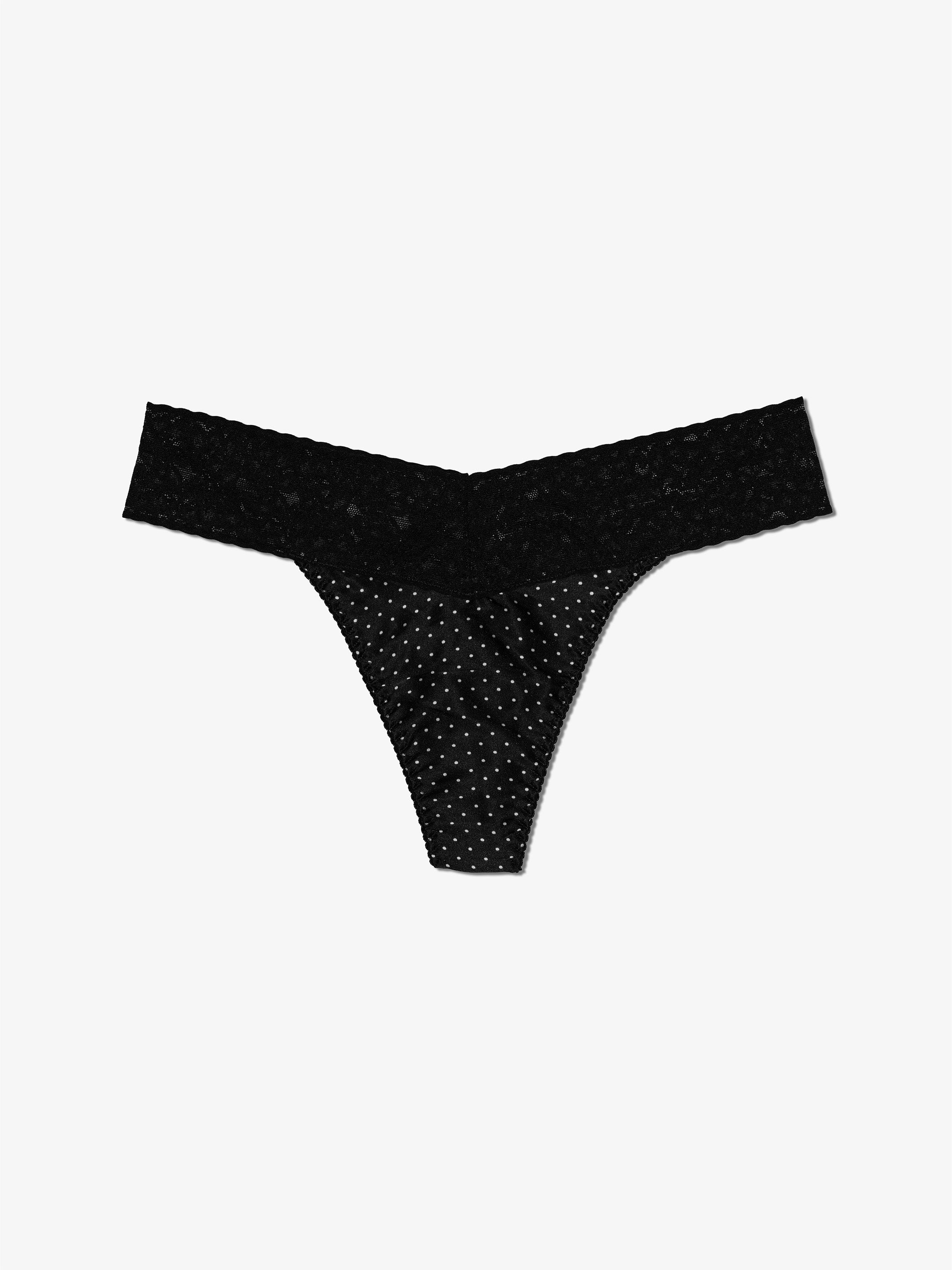 Silk Thong - Polka