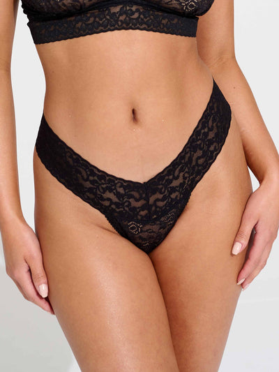 Presentbox 5 Pack Lace Thong - Alla Färger
