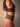 Long Lace Triangle Bralette - Umber