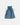 Ice Queen blue lace laundry bag from Lace Laboratory with a secure drawstring closure for washing delicate lingerie.