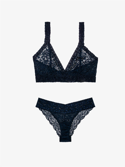 Brazilian + Lace Bralette - Midnight Saga