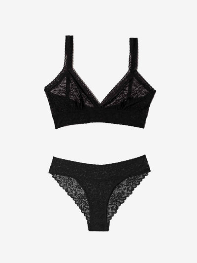 Brazilian + Lace Bralette - Liquorice Therapy