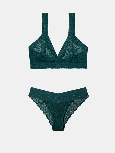 Brazilian + Bralette - Queen Green