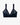 Triangle lace bralette in Midnight Saga by Lace Laboratory, featuring a wire-free design and delicate floral patterns.