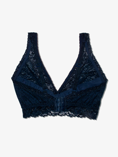 Curvy Lace Bralette - Midnight Saga