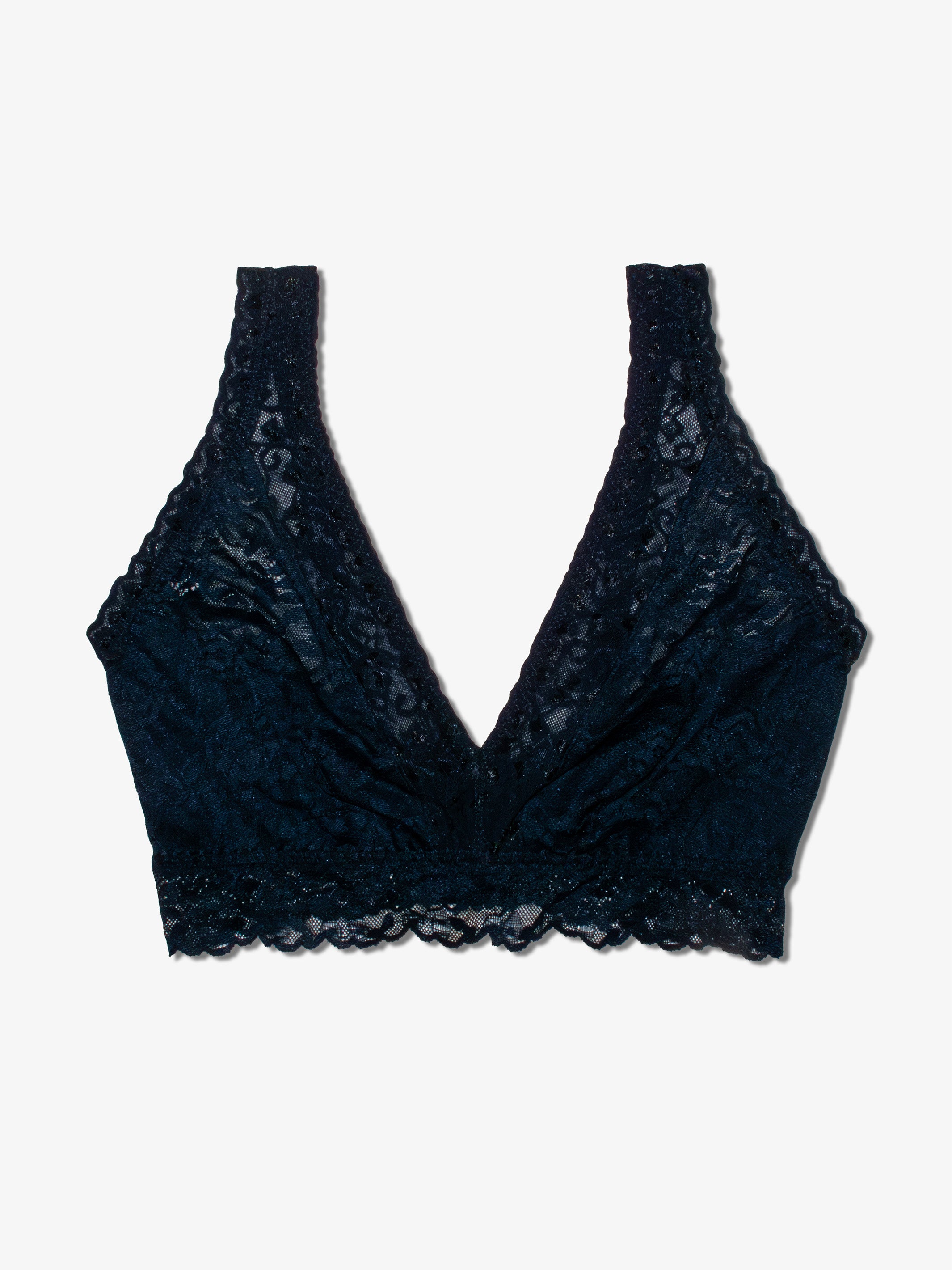 Curvy Lace Bralette - Midnight Saga