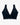Curvy Lace Bralette in Midnight Saga by Lace Laboratory, featuring scalloped edges and a supportive plunge front.