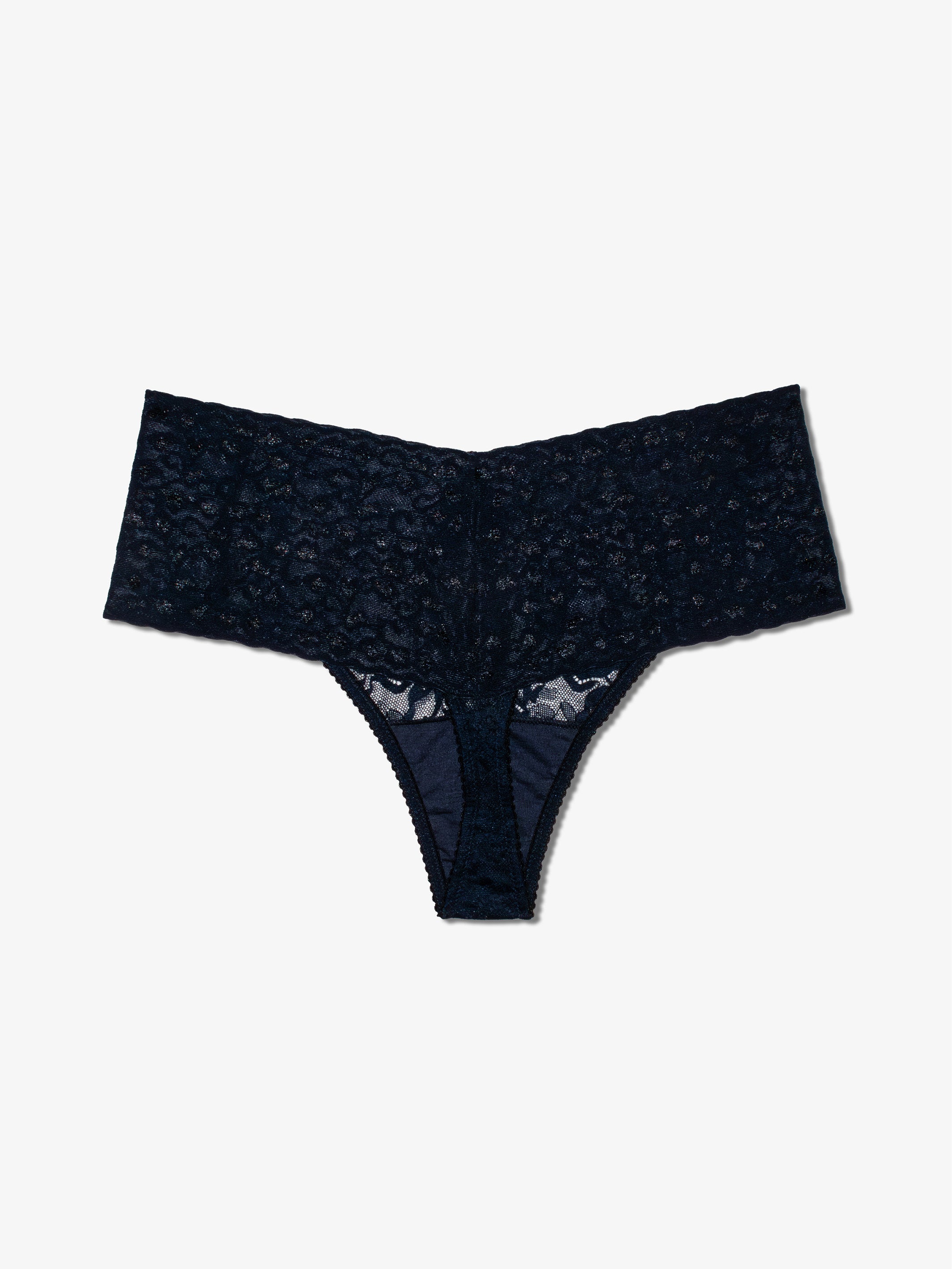 High Waist Thong - Midnight Saga