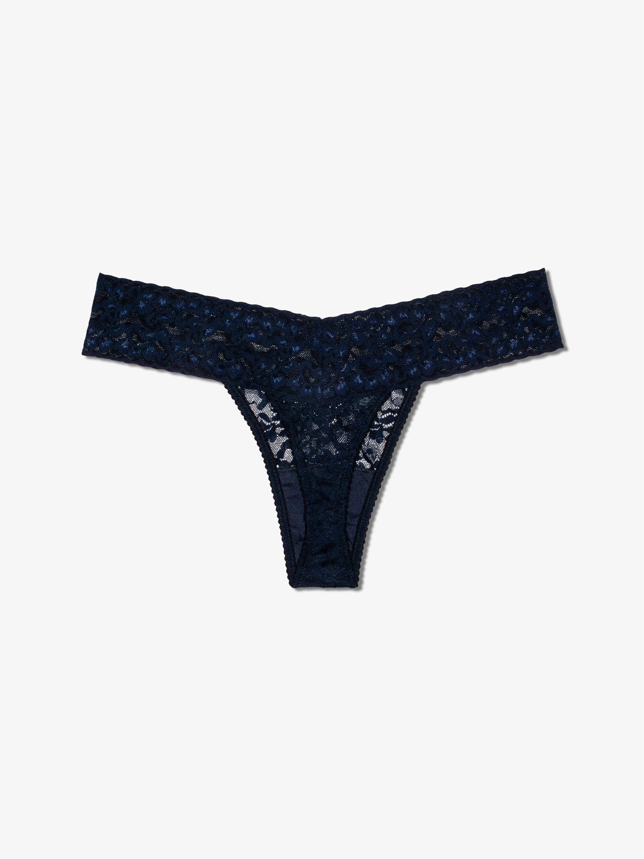 Lace Thong + Lace Bralette - Midnight Saga