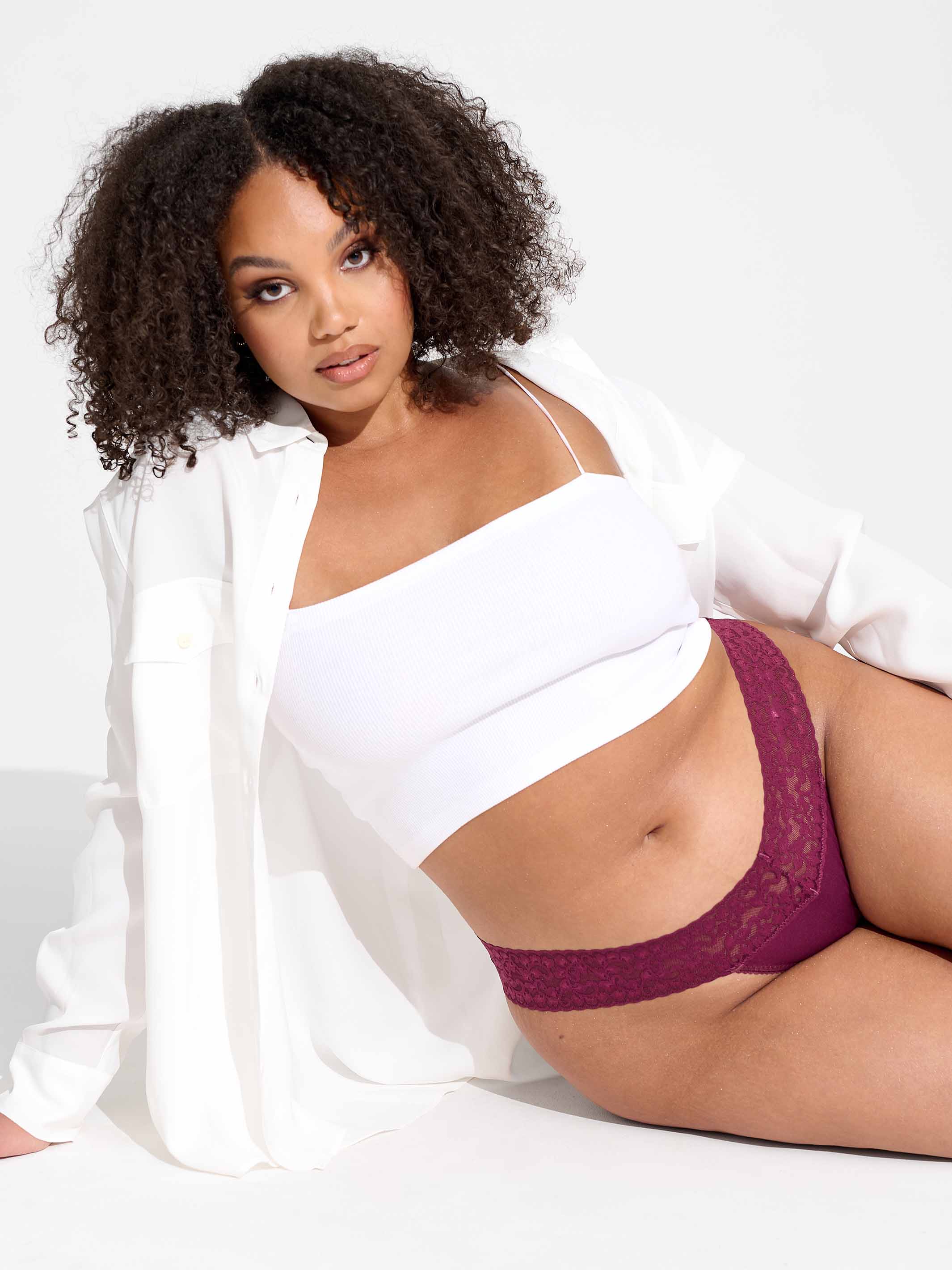 5 Pack Modal Thong - Bordeaux Hangover