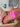 Scrunched Silk Bralette - Fuchsia Fever